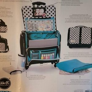 Rolling 360 craft bag